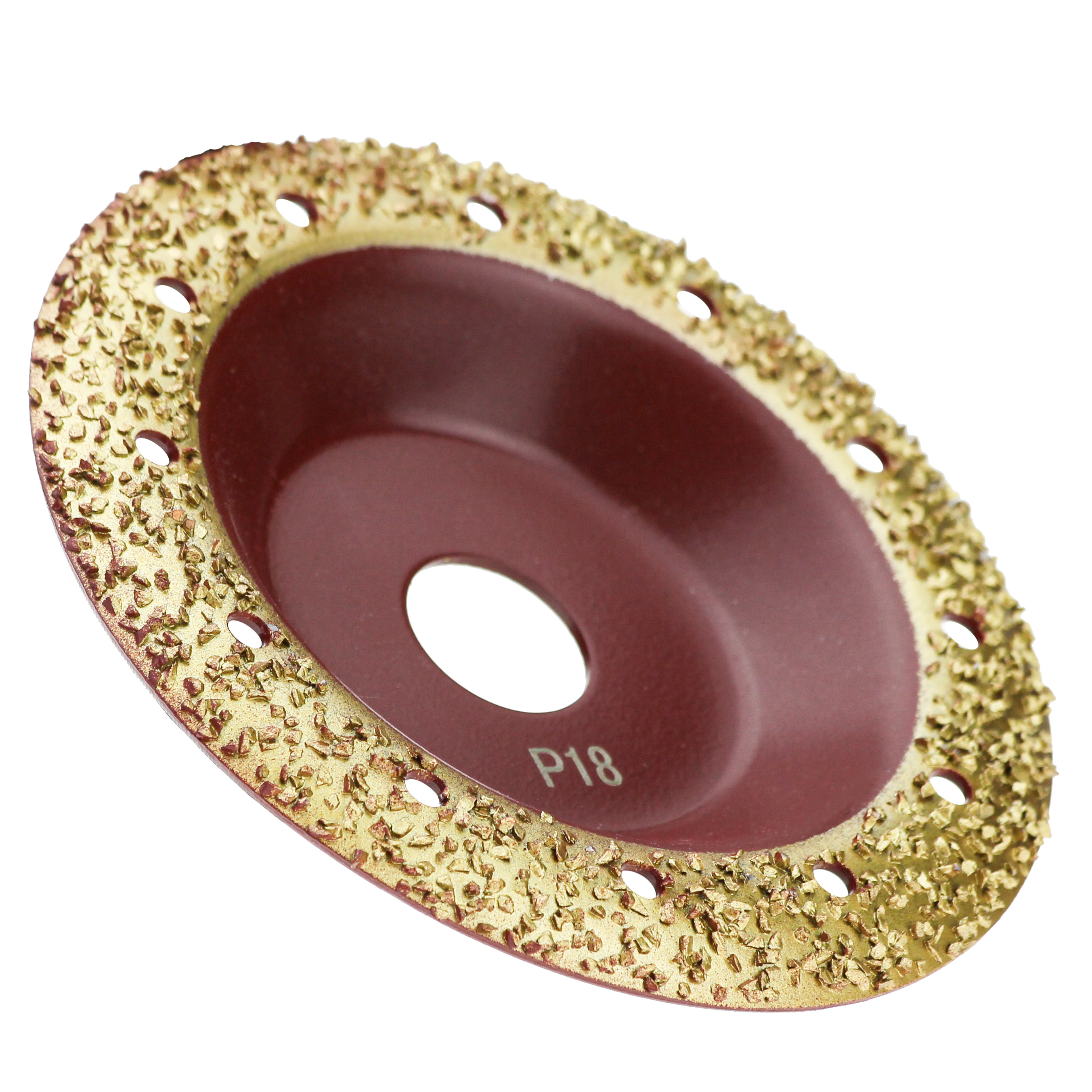 Чашка шлифовальная обдирочная твердосплавная 125 х 22 мм P18 (зерно 2) Diamond Industrial Чашка шлифовальная обдирочная твердосплавная 125 х 22 мм P18 (зерно 2) Diamond Industrial