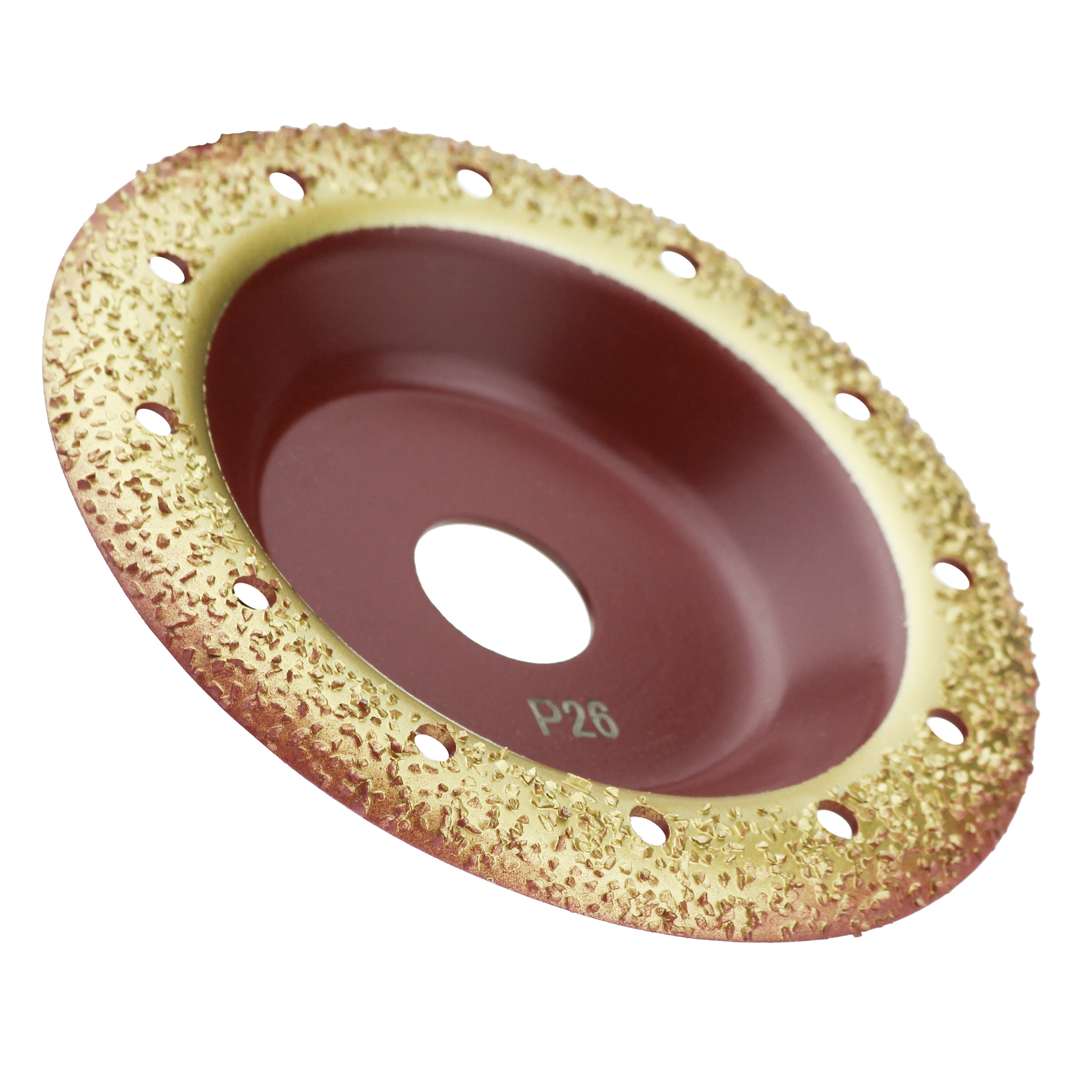 Чашка шлифовальная обдирочная твердосплавная 125 х 22 мм P26 (зерно 3) Diamond Industrial Чашка шлифовальная обдирочная твердосплавная 125 х 22 мм P26 (зерно 3) Diamond Industrial