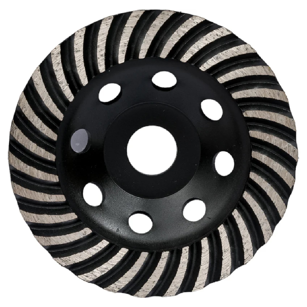 Алмазная шлифовальная чашка ТУРБО по бетону 125 мм РОСОМАХА Алмазная шлифовальная чашка ТУРБО по бетону 125 мм РОСОМАХА