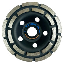 Алмазная сегментная двухрядная чашка по бетону 125 мм РОСОМАХА Алмазная сегментная двухрядная чашка по бетону 125 мм РОСОМАХА