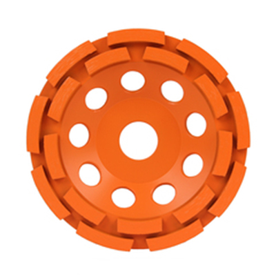 Двухрядная алмазная чашка MESSER B/S 125 ммп по бетону и граниту Двухрядная алмазная чашка MESSER B/S 125 ммп по бетону и граниту