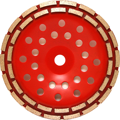 Чашка алмазная Trio Diamond d 230 мм двухрядная