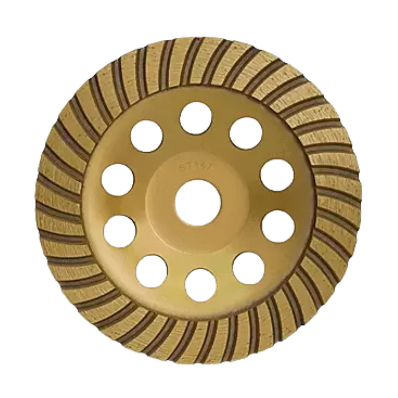 Чашка алмазная Турбо d 150 мм (желтая)