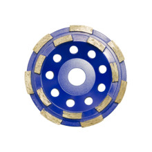 Чашка алмазная двухрядная KEOS Professional 125x22,2 мм