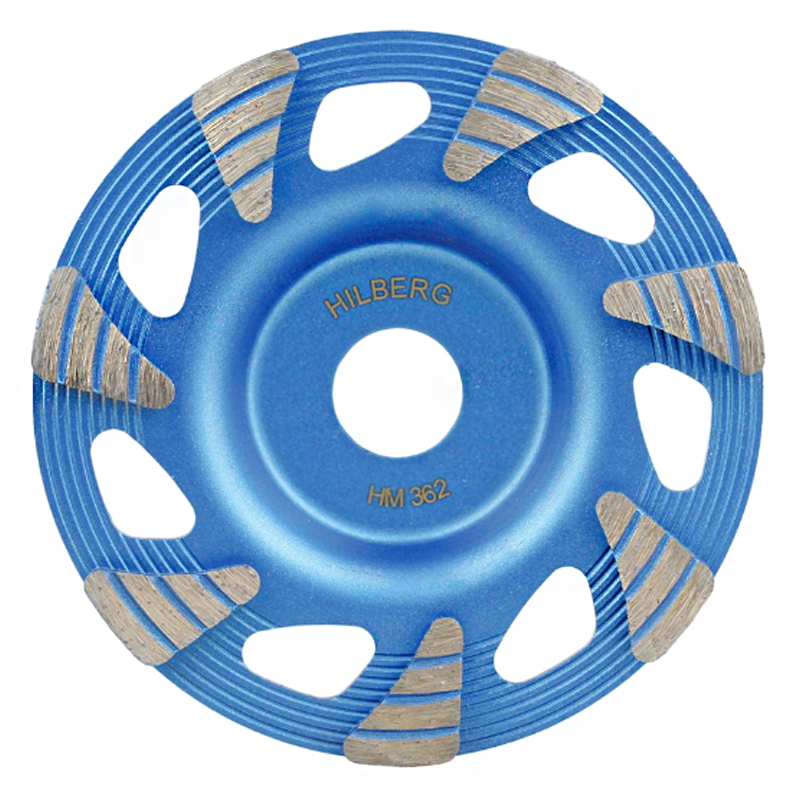 Алмазная шлифовальная чашка Hilberg Тайфун HM362