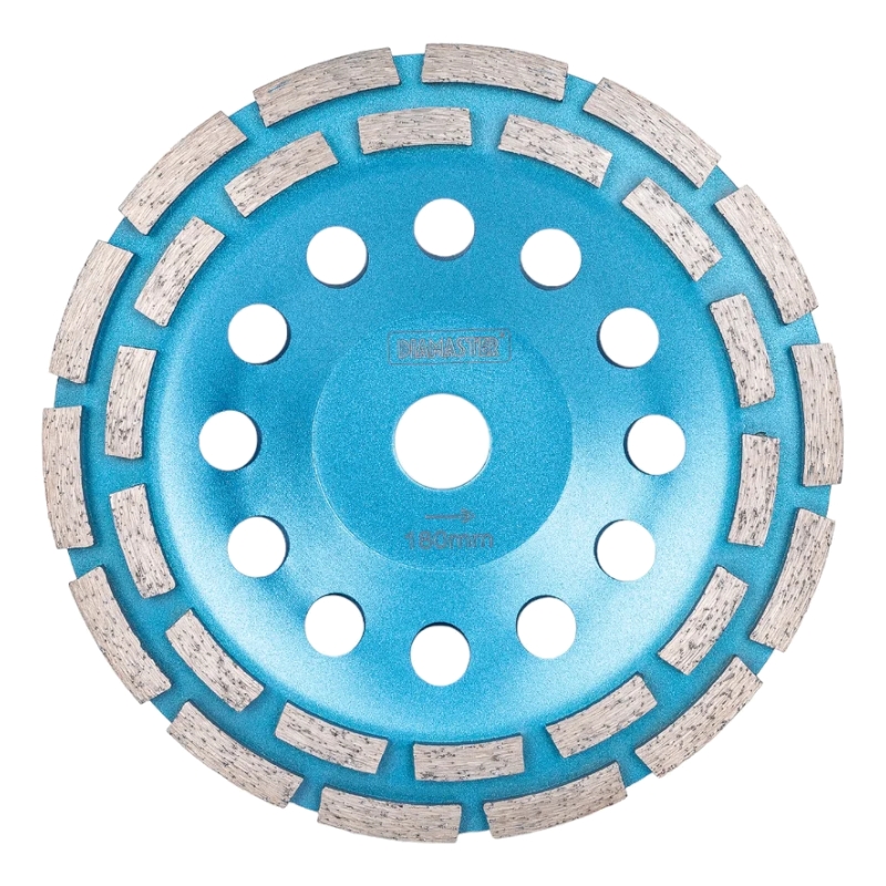 Алмазная чашка DIAMASTER PRO д.180мм (22,2)| 2-рядная/спекание/бетон Алмазная чашка DIAMASTER PRO д.180мм (22,2)| 2-рядная/спекание/бетон