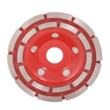Алмазная чашка GermaFlex двойной сегмент ф125х22 для камня, бетона Алмазная чашка GermaFlex двойной сегмент ф125х22 для камня, бетона