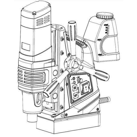 Магнитный сверлильный станок Bohre МС-60 auto Магнитный сверлильный станок Bohre МС-60 auto
