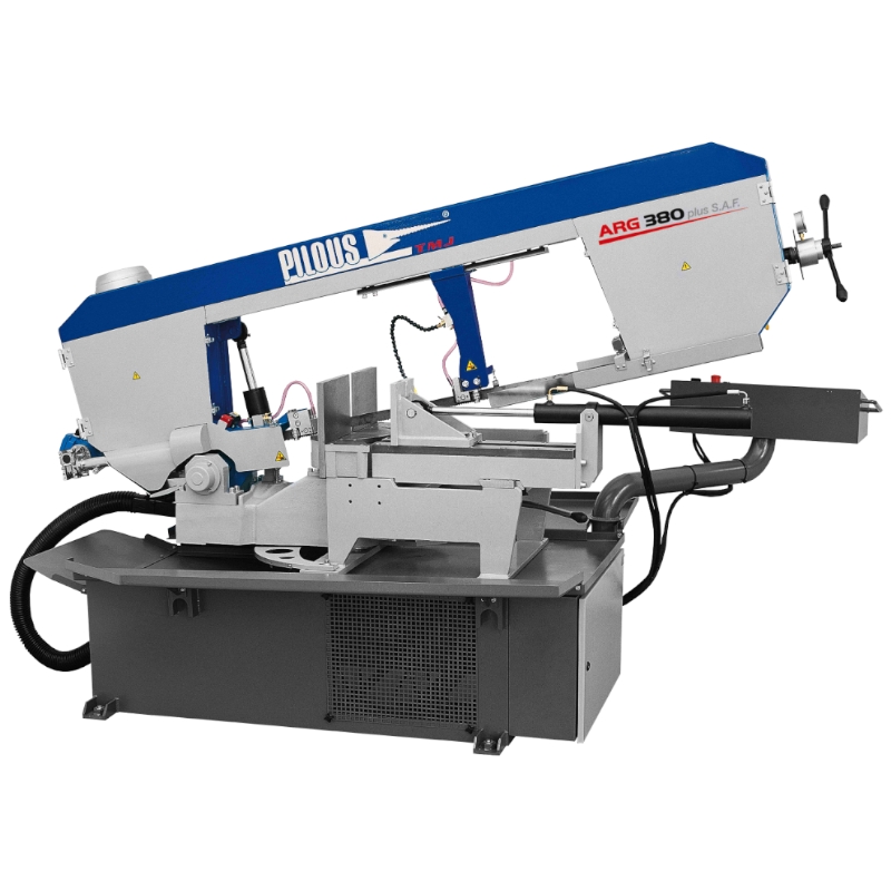 Полуавтоматический ленточнопильный станок PILOUS ARG 380 Plus S.A.F. Полуавтоматический ленточнопильный станок PILOUS ARG 380 Plus S.A.F.