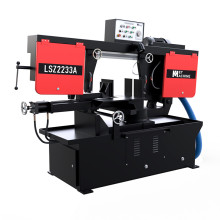 Полуавтоматический ленточнопильный станок MetMachine LSZ2233A (с поворотной рамой) Полуавтоматический ленточнопильный станок MetMachine LSZ2233A (с поворотной рамой)