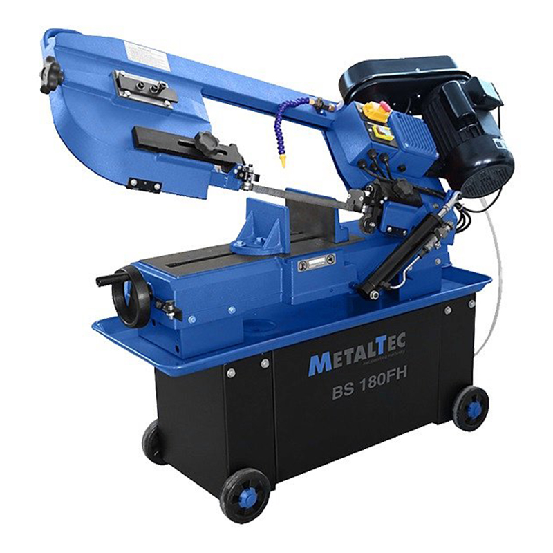 Ручной ленточнопильный станок для резки металла MetalTec BS 180 FH (220 V)