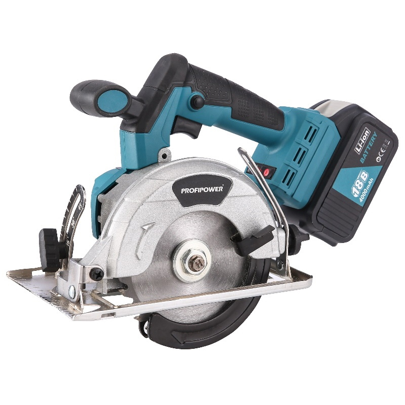 Пила циркулярная бесщеточная ProfiPower MK DHS-18V ( Li-ion-2шт., 4.0Ач, 5500 об/мин, З/У)