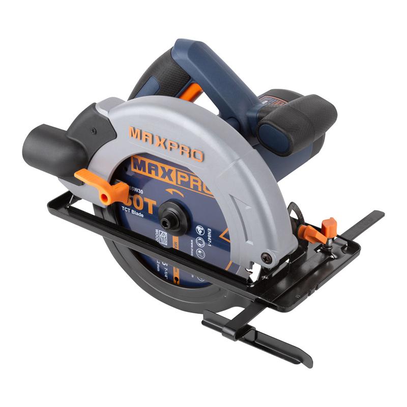 Пила циркулярная MAX-PRO 1400 Вт, 185/20 мм, 4700 об/мин 85190 Пила циркулярная MAX-PRO 1400 Вт, 185/20 мм, 4700 об/мин 85190