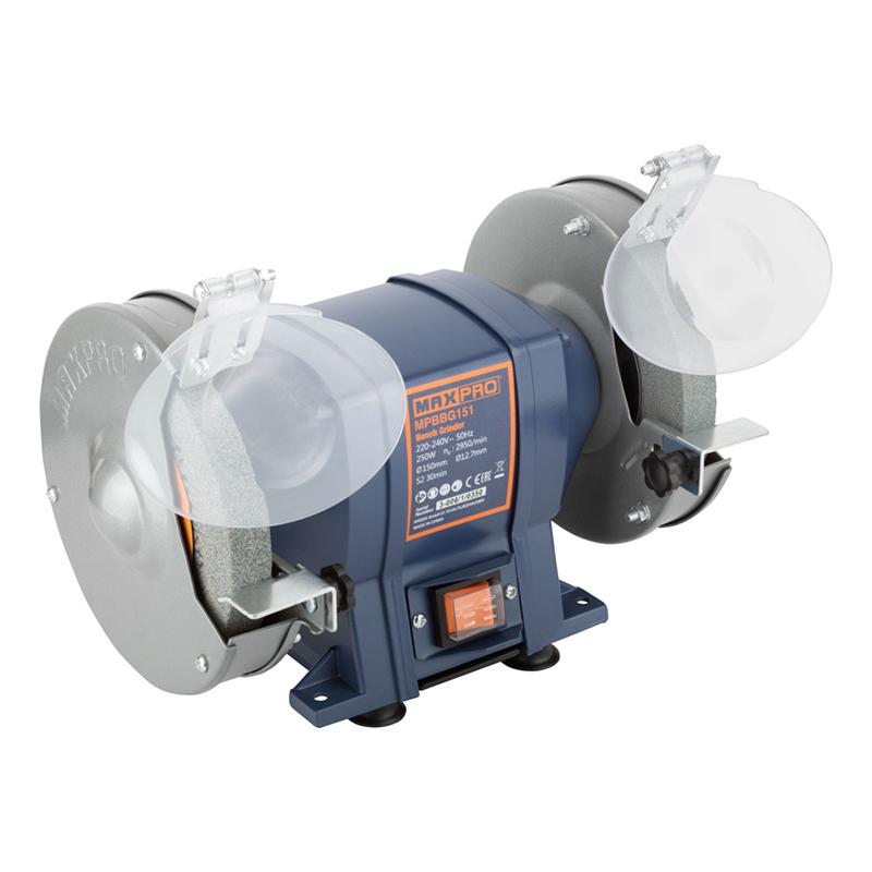 Станок точильный MAX-PRO 250 Вт, 2950/2950 об/мин 85165 Станок точильный MAX-PRO 250 Вт, 2950/2950 об/мин 85165