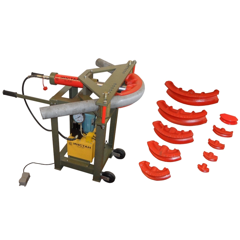 Трубогиб гидравлический Инстан ТГ-3ЭП (стационарный) (до 3) с руч. распределителем и педалью Трубогиб гидравлический Инстан ТГ-3ЭП (стационарный) (до 3) с руч. распределителем и педалью