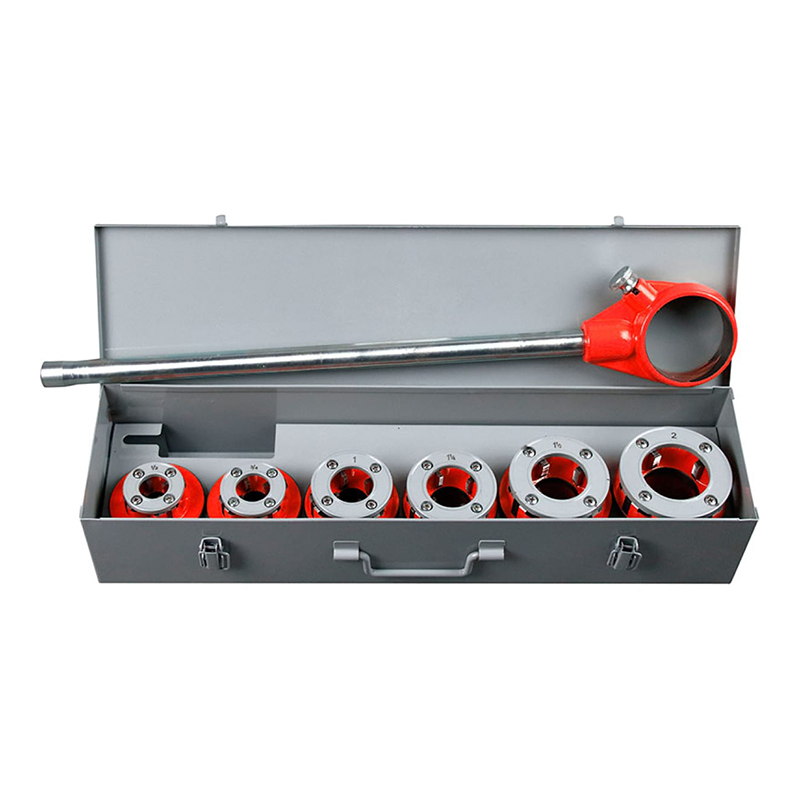 Резьбонарезной набор Twistor 12R, с головками от 1/2 до 2 дюймов, со стальным кейсом Резьбонарезной набор Twistor 12R, с головками от 1/2 до 2 дюймов, со стальным кейсом