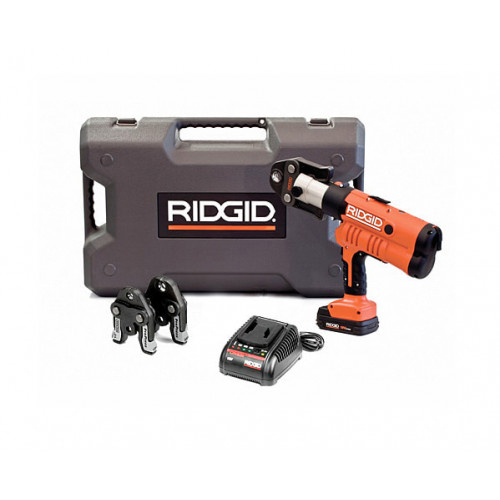 Пресс-пистолет аккумуляторный RIDGID RP 340-B Standard + пресс-клещи V 15-22-28 мм