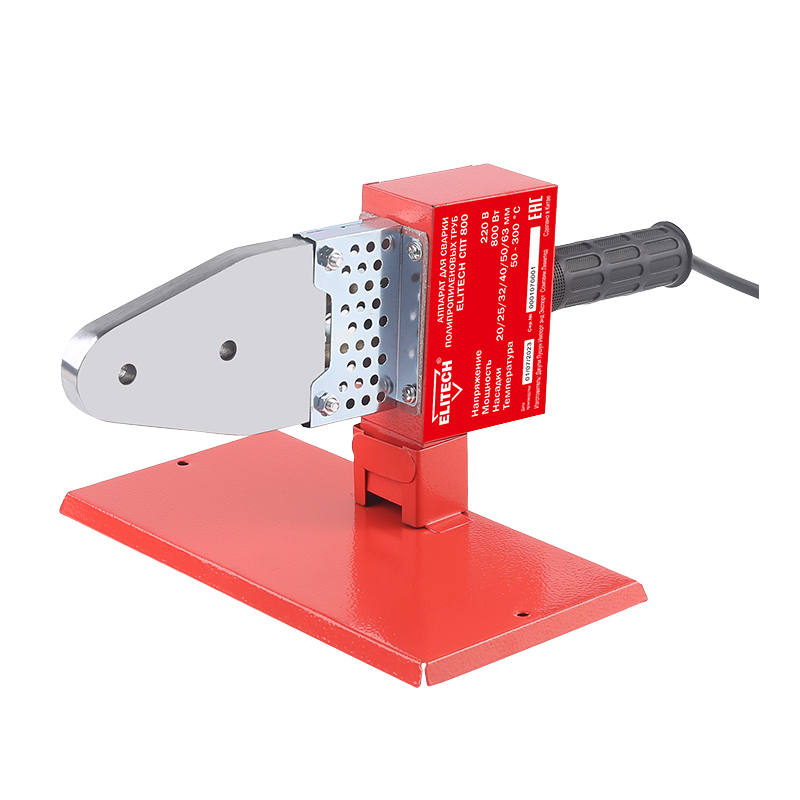 Аппарат для сварки полипропиленовых труб Elitech СПТ 800 Аппарат для сварки полипропиленовых труб Elitech СПТ 800