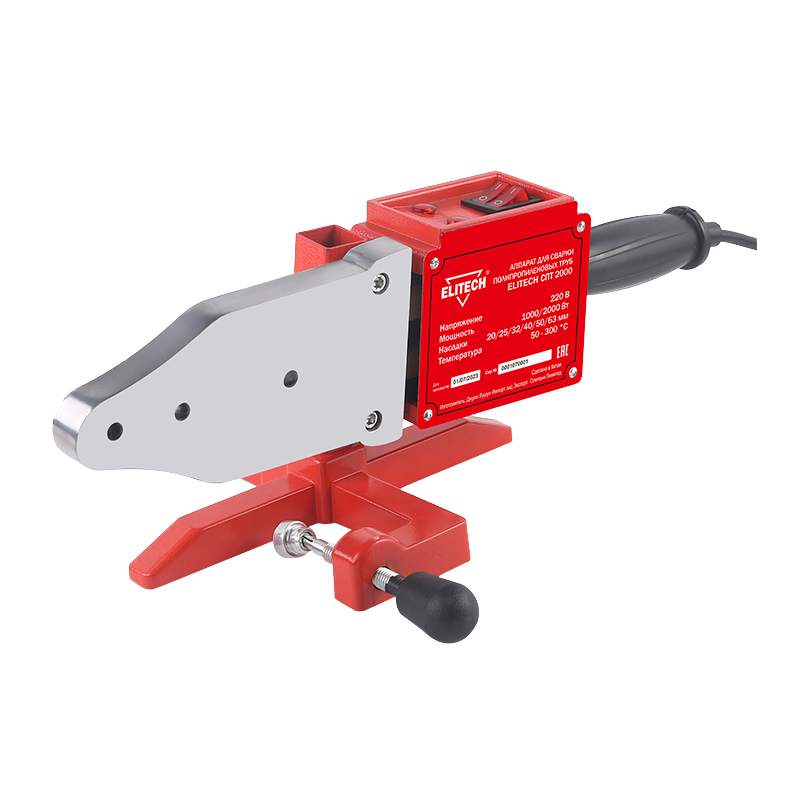 Аппарат для сварки полипропиленовых труб Elitech СПТ 2000 Аппарат для сварки полипропиленовых труб Elitech СПТ 2000