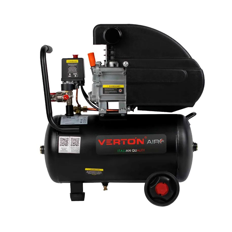 Компрессор Verton Air AC-24/240K (230/50 В/Гц,масл.коакс.240л/м,24л,8б,1,8кВт,2850об/мин,рапид) Компрессор Verton Air AC-24/240K (230/50 В/Гц,масл.коакс.240л/м,24л,8б,1,8кВт,2850об/мин,рапид)