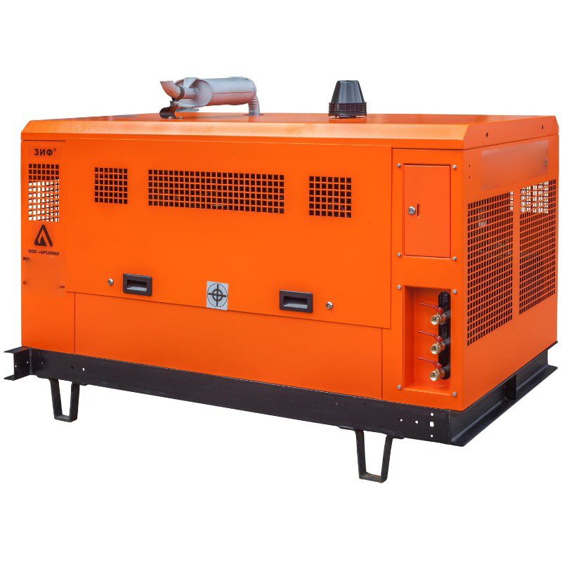 Станция компрессорная передвижная дизельная ЗИФ-ПВ-10,0/1,0 F