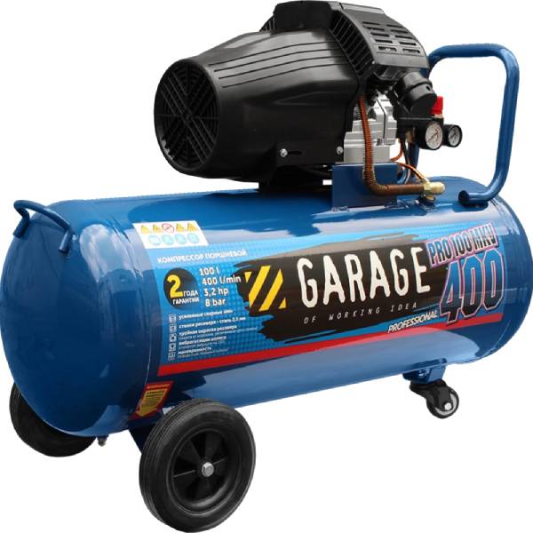 Компрессор Garage PRO 100.MKV400/2.3 Компрессор Garage PRO 100.MKV400/2.3