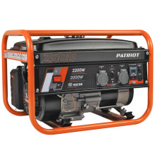 Генератор бензиновый PATRIOT GRS 2500, 7лс, 2200Вт, объем 15л Генератор бензиновый PATRIOT GRS 2500, 7лс, 2200Вт, объем 15л