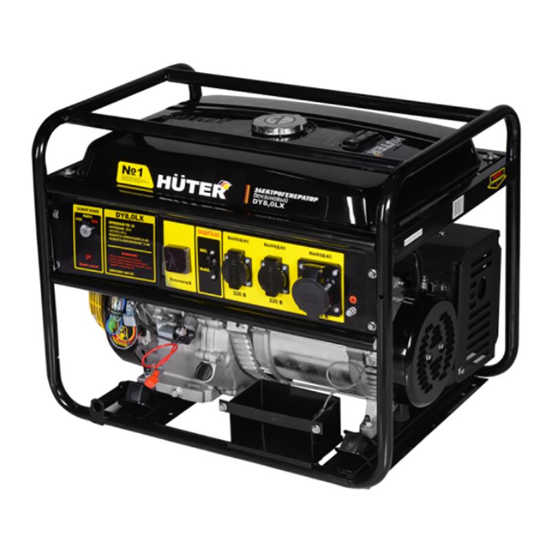 Генератор Huter DY8,0LX-электростартер Генератор Huter DY8,0LX-электростартер