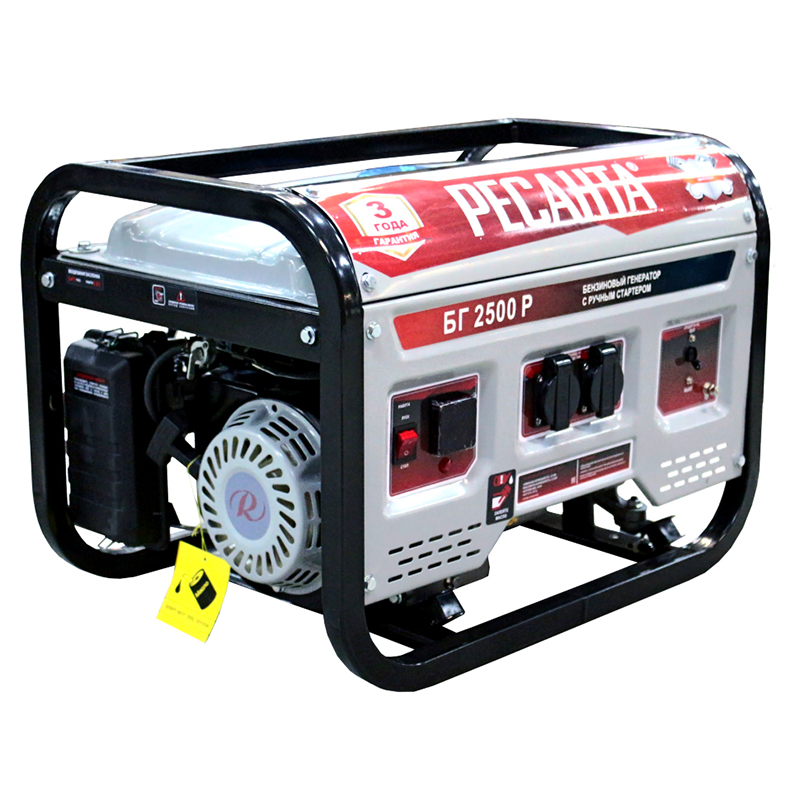 Генератор бензиновый Ресанта БГ 2500 Р Генератор бензиновый Ресанта БГ 2500 Р