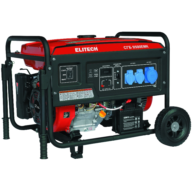 Генератор Elitech СГБ 9500ЕМК Генератор Elitech СГБ 9500ЕМК