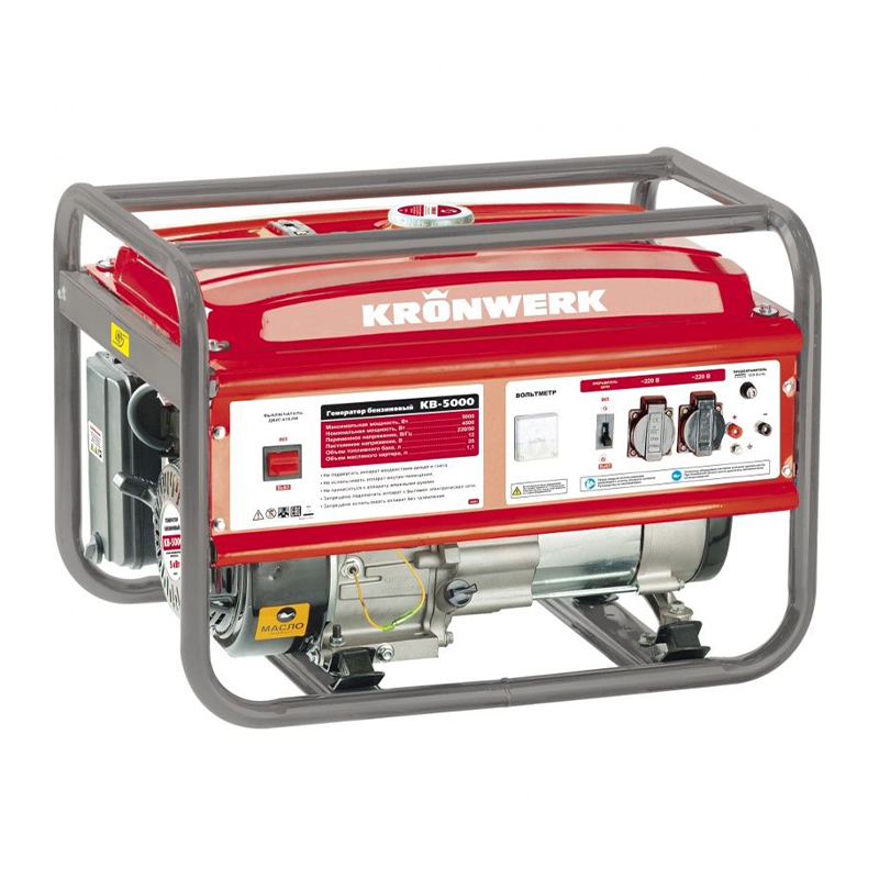 Генератор бензиновый Kronwerk KB 5000 Генератор бензиновый Kronwerk KB 5000