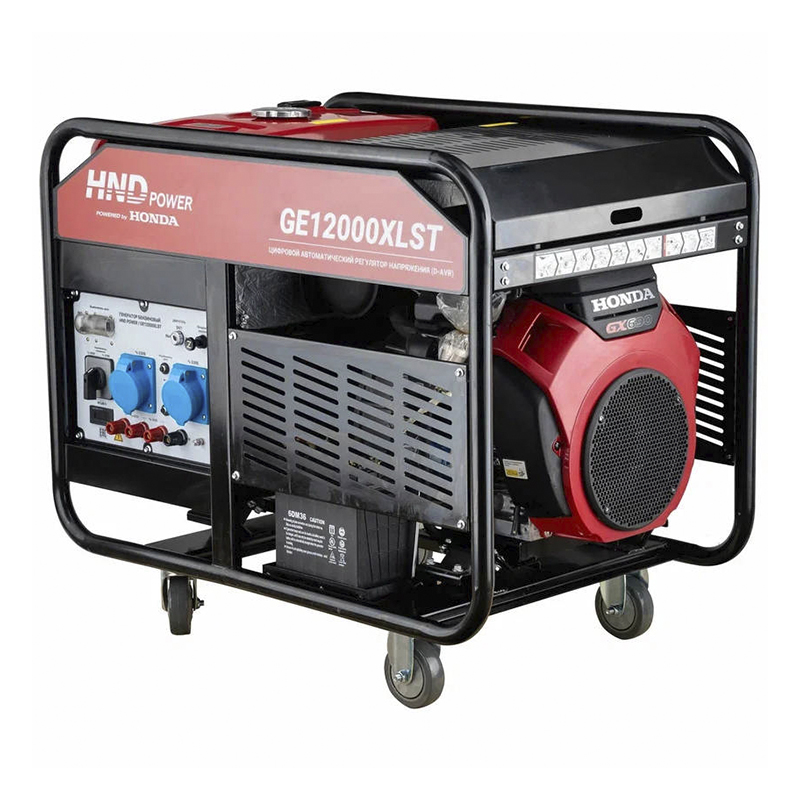 Генератор бензиновый HND GE 12000 XLST Генератор бензиновый HND GE 12000 XLST