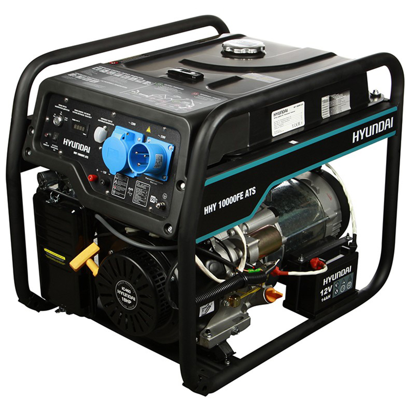 Генератор бензиновый HYUNDAI HHY 10000FE ATS Генератор бензиновый HYUNDAI HHY 10000FE ATS