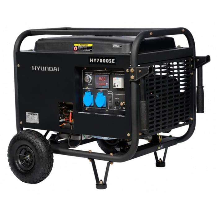 Генератор бензиновый HYUNDAI HY 7000SE Генератор бензиновый HYUNDAI HY 7000SE