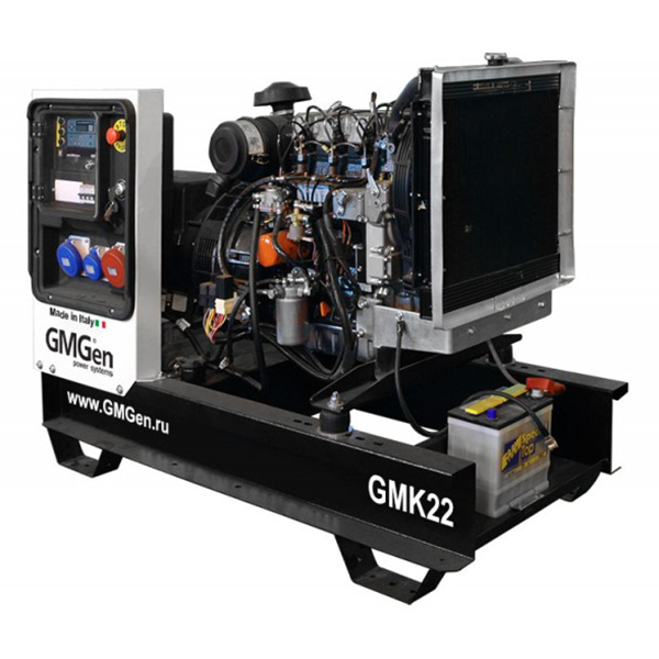 Дизельная электростанция GMGen Power Systems GMK22 (открытое исполнение) Дизельная электростанция GMGen Power Systems GMK22 (открытое исполнение)