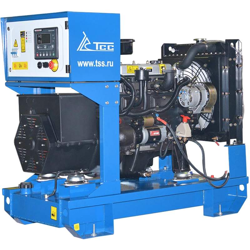 Дизельный генератор ТСС АД-10С-Т400-1РМ16 (1 ст. автоматизации, откр.) Дизельный генератор ТСС АД-10С-Т400-1РМ16 (1 ст. автоматизации, откр.)