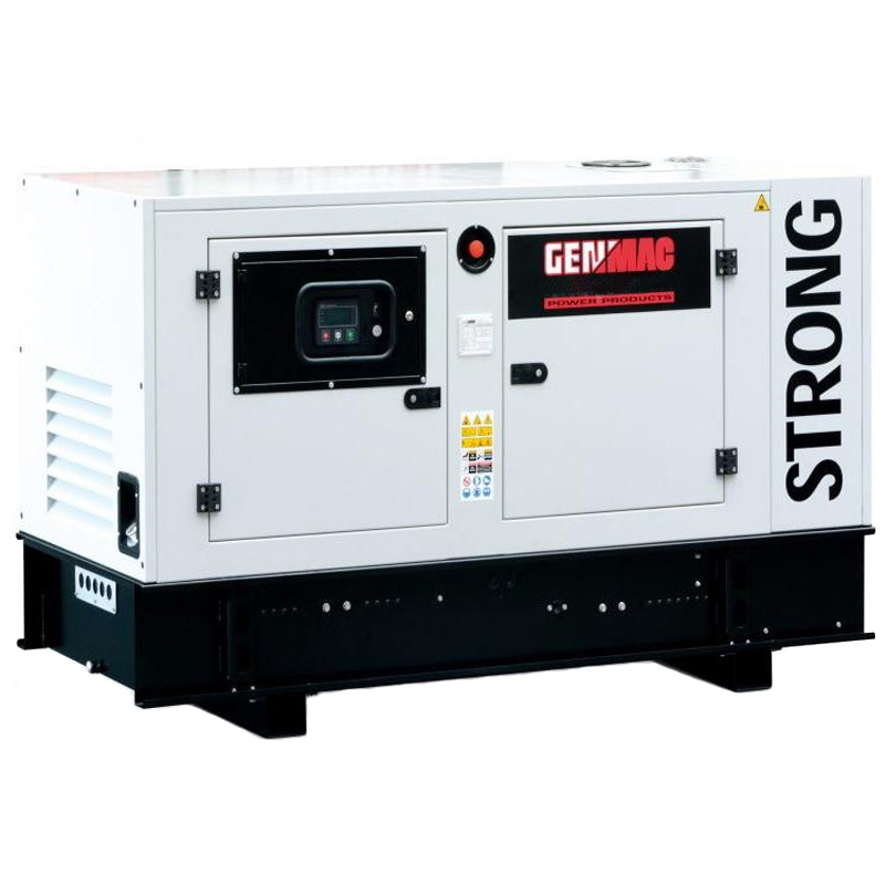 Дизельный генератор GENMAC STRONG G50IS в кожухе