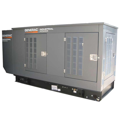 Газовый генератор GENERAC SG28/PG25 в кожухе