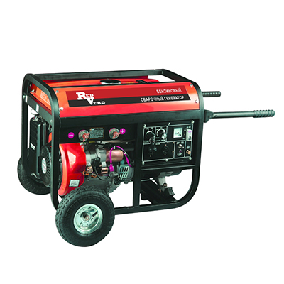 Генератор бензиновый сварочный RedVerg RD190EBW Генератор бензиновый сварочный RedVerg RD190EBW