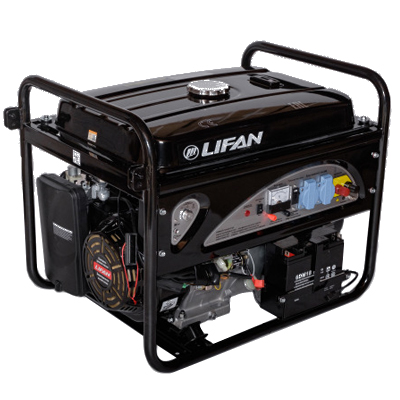 Генератор бензиновый Lifan 5 GF- 5A Генератор бензиновый Lifan 5 GF- 5A