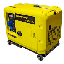Генератор дизельный Champion DG6501ES в кожухе