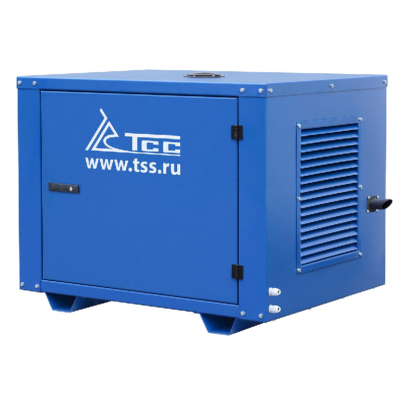 Бензиновый генератор TSS-SGG 7500Е3 в кожухе МК-1