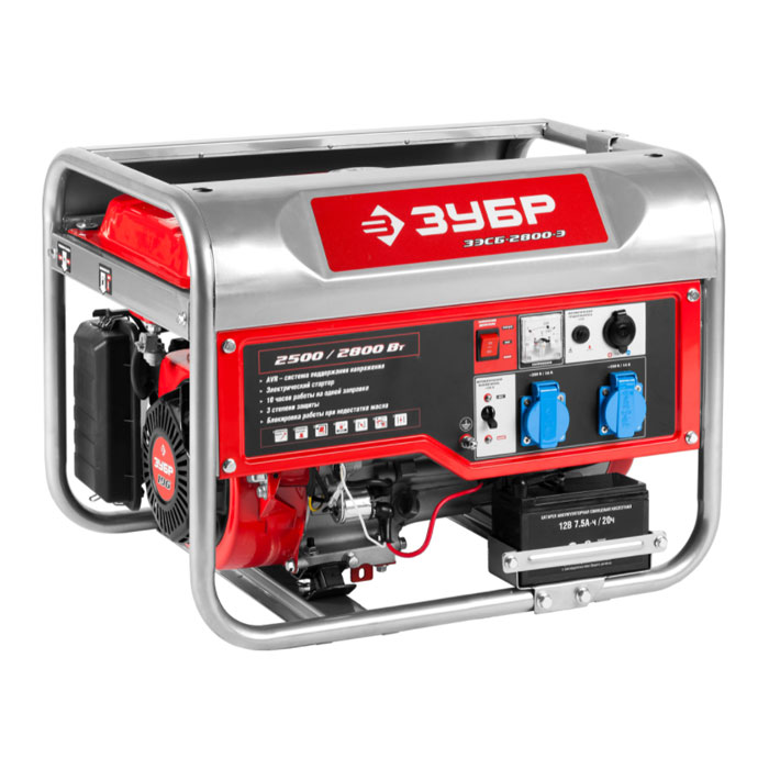 Генератор бензиновый ЗУБР ЗЭСБ-2800-Э Генератор бензиновый ЗУБР ЗЭСБ-2800-Э