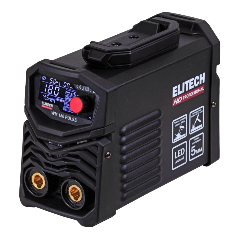 Аппарат сварочный инверторный Elitech WM 180 Puls Аппарат сварочный инверторный Elitech WM 180 Puls