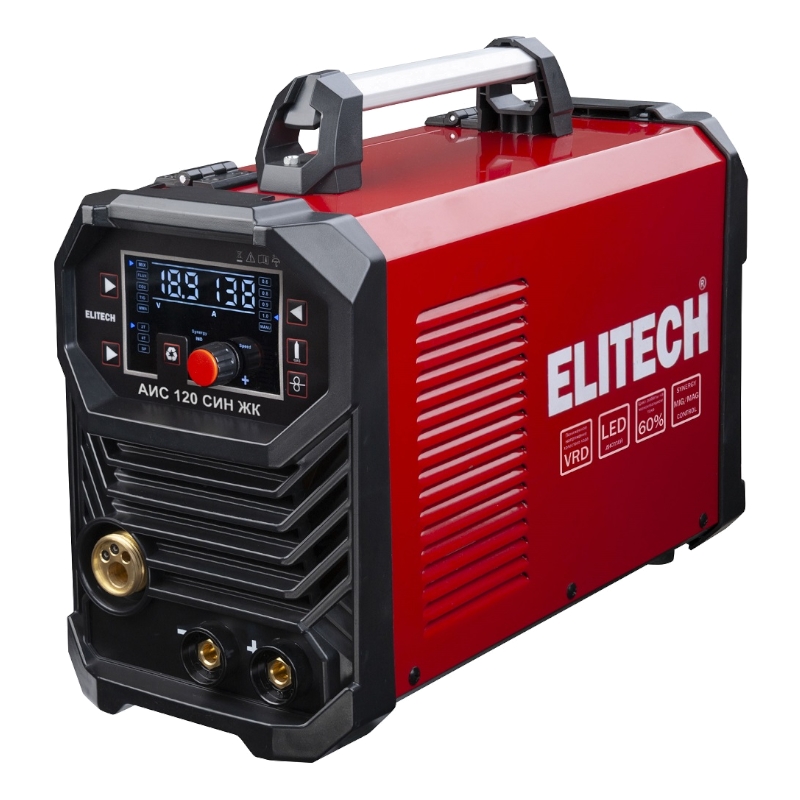 Сварочный инвертор Elitech MIG/MAG АИС 220 СИН ЖК Сварочный инвертор Elitech MIG/MAG АИС 220 СИН ЖК