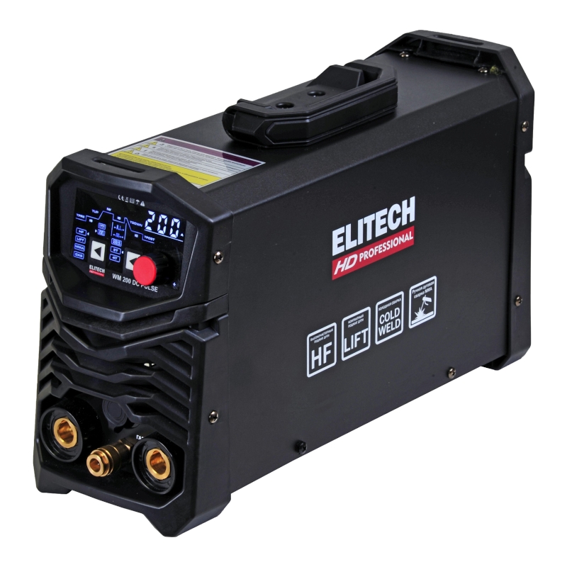 Аппарат сварочный инверторный Elitech WM 200 DC Puls Аппарат сварочный инверторный Elitech WM 200 DC Puls
