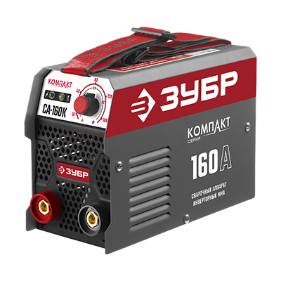 Сварочный аппарат инверторный ЗУБР СА-160К Сварочный аппарат инверторный ЗУБР СА-160К