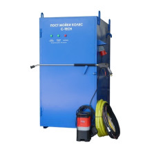 Пункт мойки колес автотранспорта на строительной площадке C-TECH WWH1508