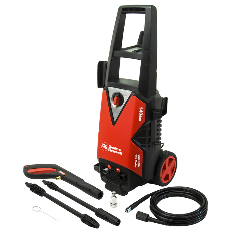 Мойка высокого давления Quattro Elementi VERONA 140 Turbo с ротационной насадкой Мойка высокого давления Quattro Elementi VERONA 140 Turbo с ротационной насадкой