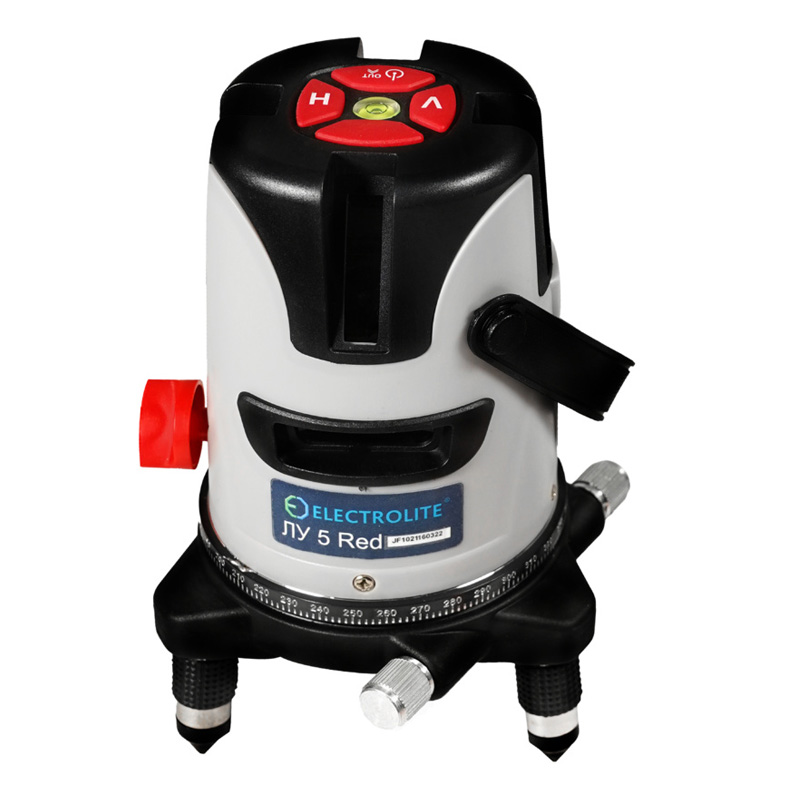 Лазерный уровень ELECTROLITE ЛУ 5 RED БЕЗ ШТАТИВА Лазерный уровень ELECTROLITE ЛУ 5 RED БЕЗ ШТАТИВА